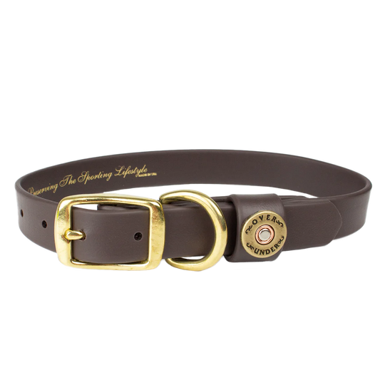 Over Under Water Dog Collar, Brown