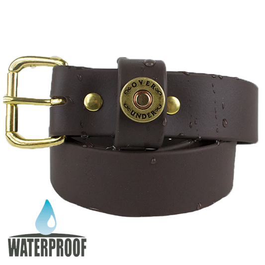 Over Under Waterproof Single Shot Belt- Brown