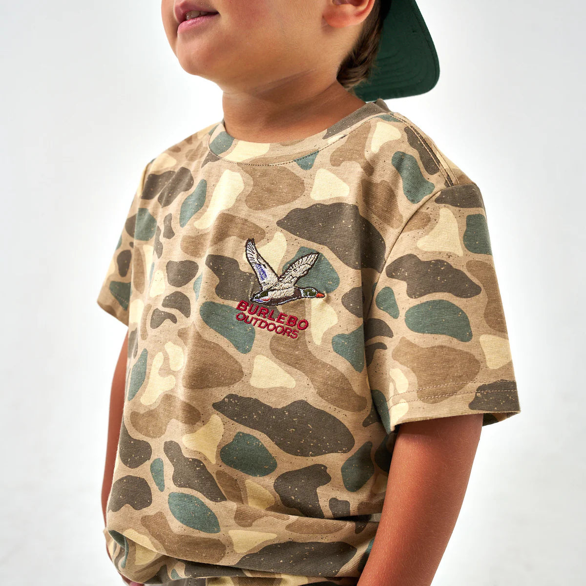 Burlebo Youth - Short Sleeve Tee - Pintail Camo