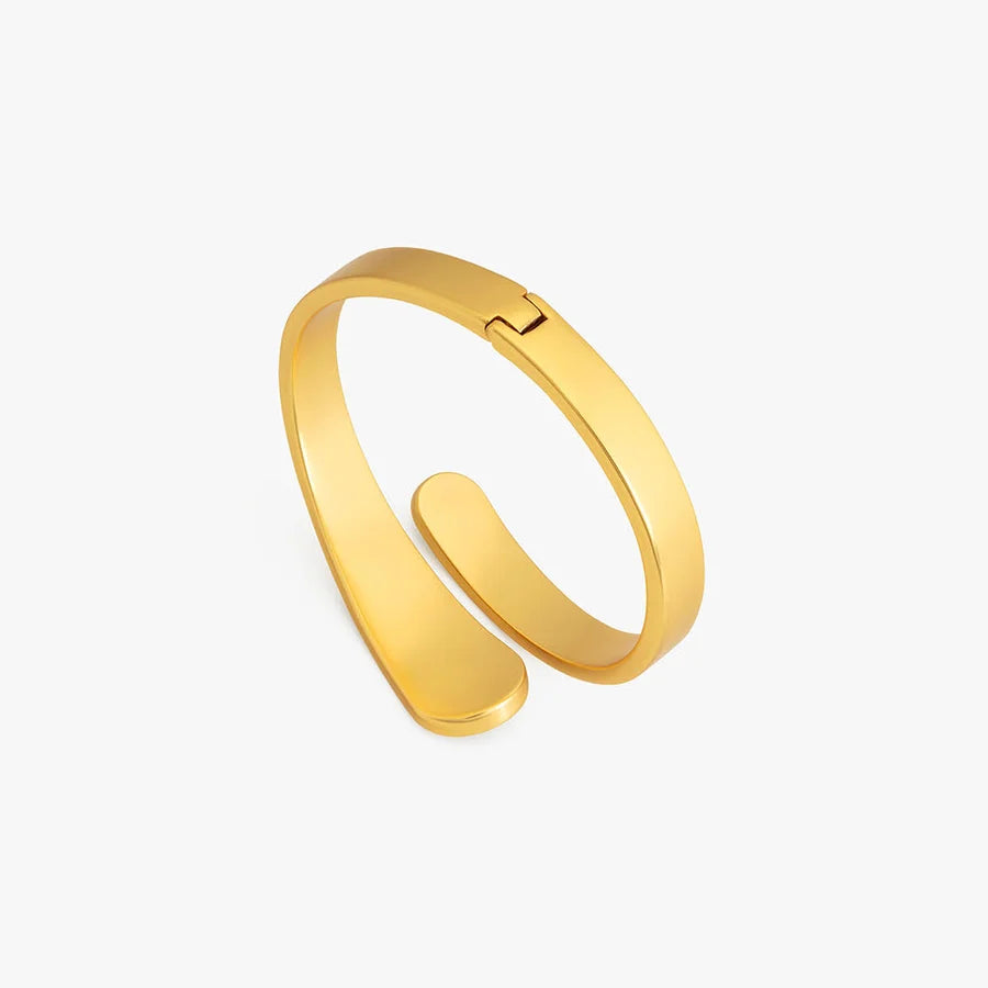 Brackish Ari Bezel Hinge Cuff