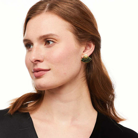 BRACKISH CAM STUD EARRING