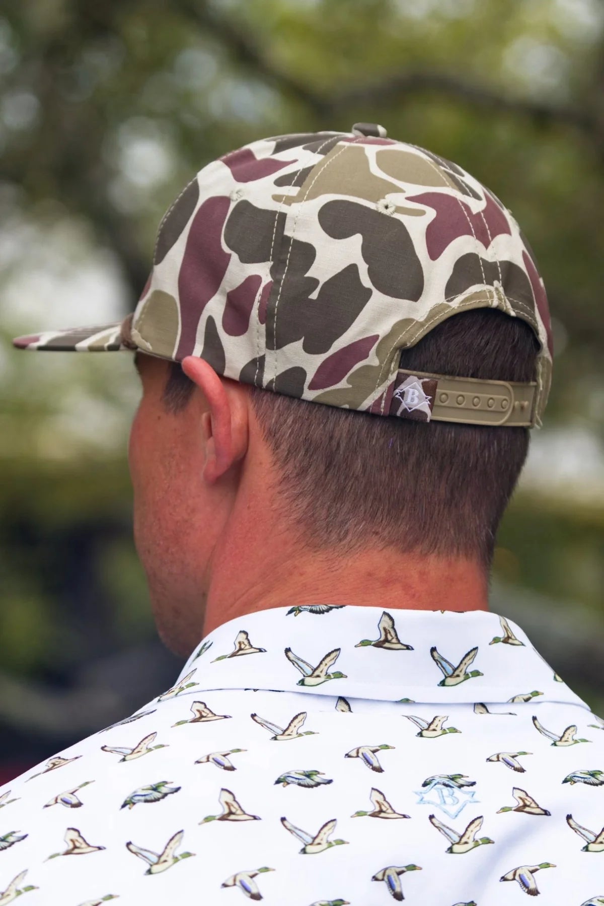 Burlebo Cap - Duck and Dog - Camo