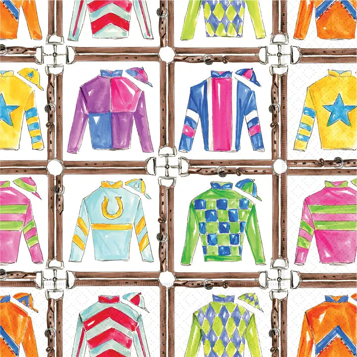 Paper Cocktail Napkins 20 Ct. Derby, Rosanne Beck