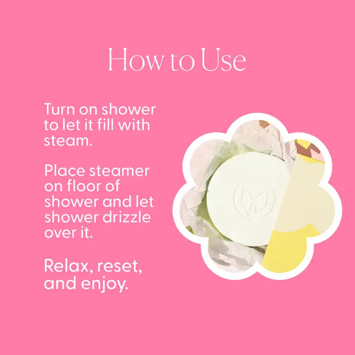 Wild Poppy & Peony Shower Steamers