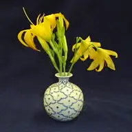 Vase, Round Baseball
