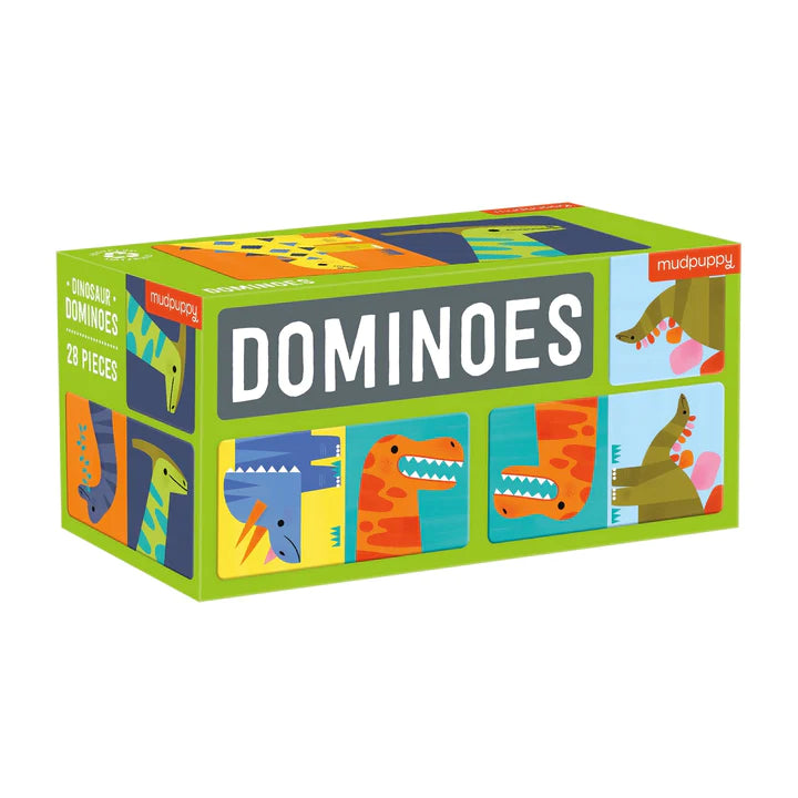 Mudpuppy Dinosaur Dominoes