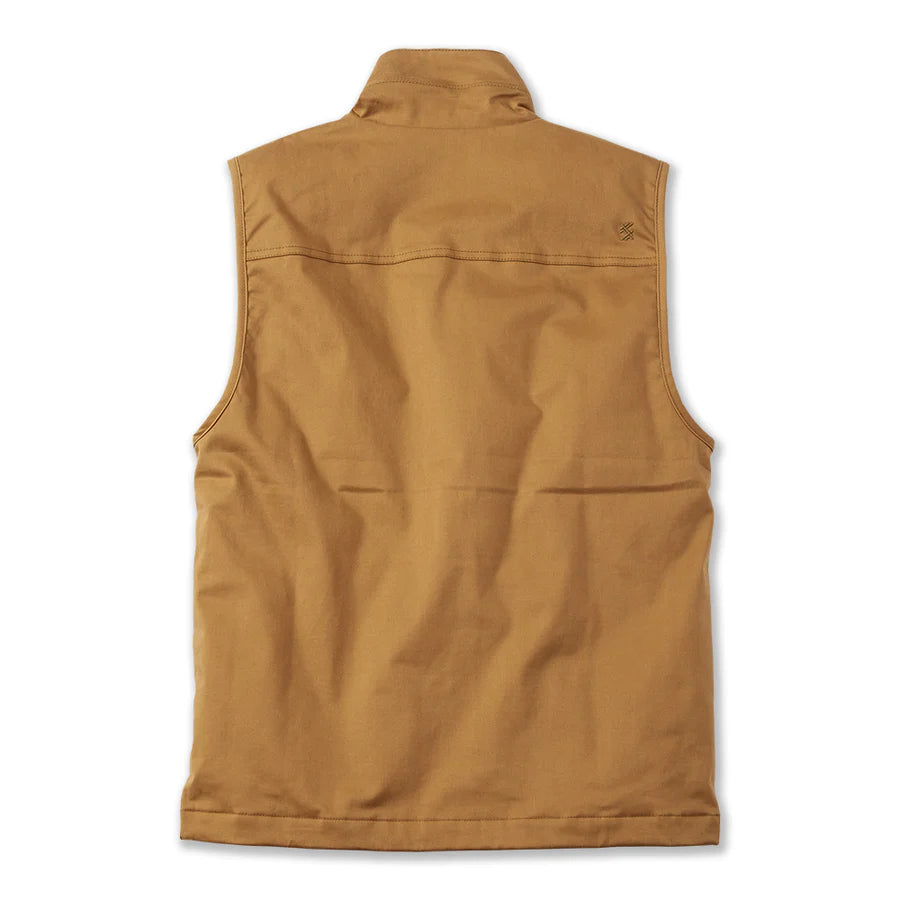 The Sporting Gent  Baeron Waxed Vest (Cigar)