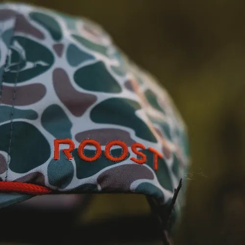 Roost Vintage Hunting Club Hat, Camo