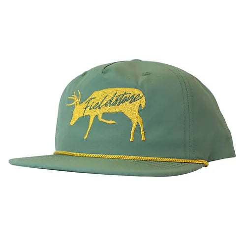 Fieldstone Deer Performance Rope Hat, Green