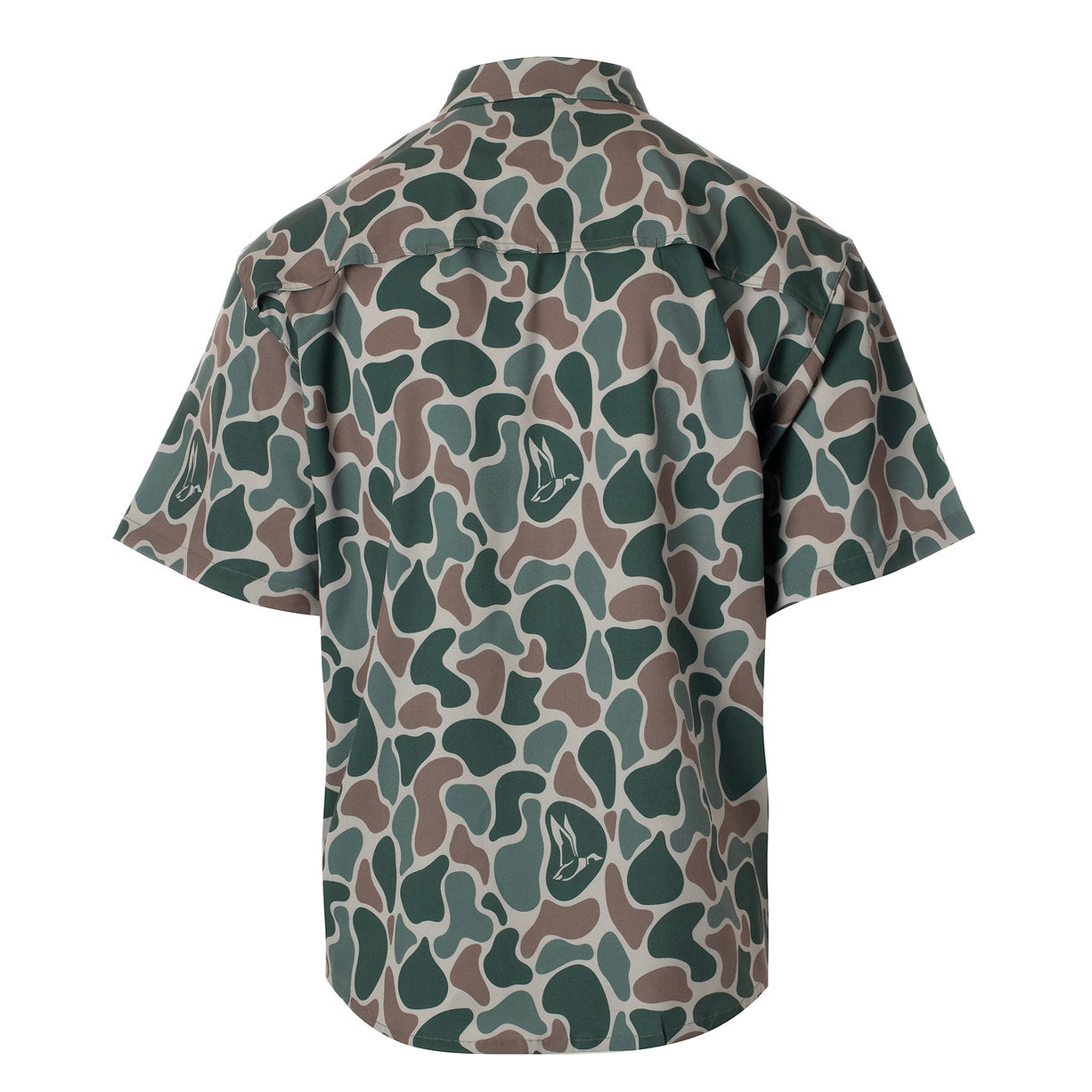 Fieldstone Roost Camo Button Down