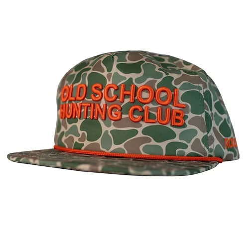 Roost Vintage Hunting Club Hat, Camo