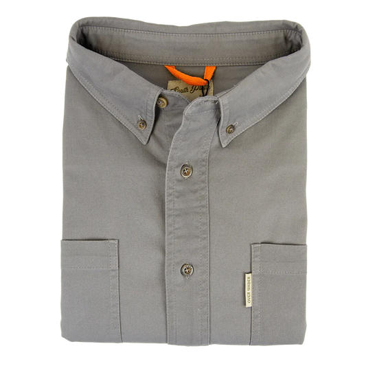 Over Under South Platte Canvas Shirt- Pewter