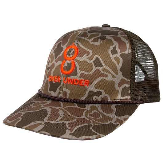Over Under Double Barrel Mesh Back - Duck Camo