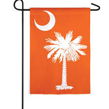 South Carolina Palmetto, Orange Garden Flag