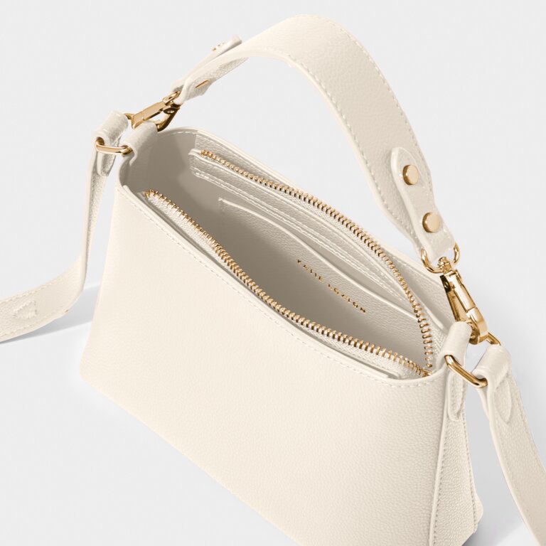 Katie Loxton Evie Crossbody Bag, Eggshell