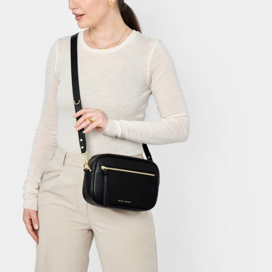 Katie Loxton Hallie Crossbody Bag, Black
