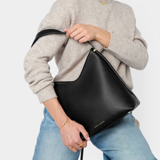 Katie Loxton Camille Shoulder Bag, Black