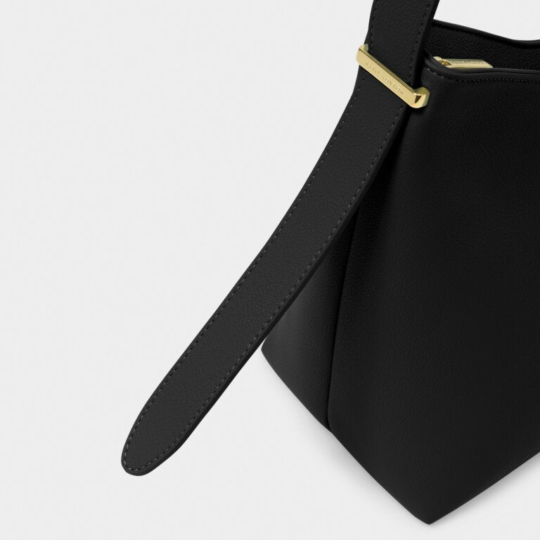 Katie Loxton Camille Shoulder Bag, Black