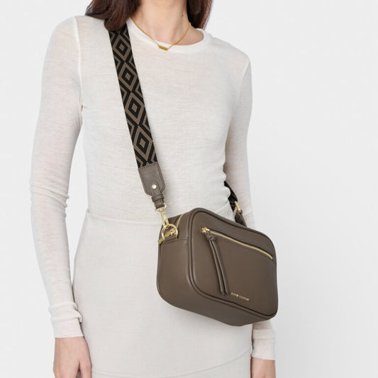 Katie Loxton Hallie Crossbody Bag, Mink