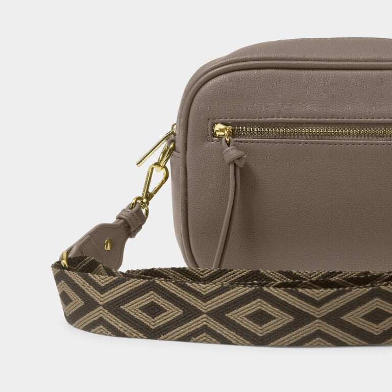 Katie Loxton Hallie Crossbody Bag, Mink