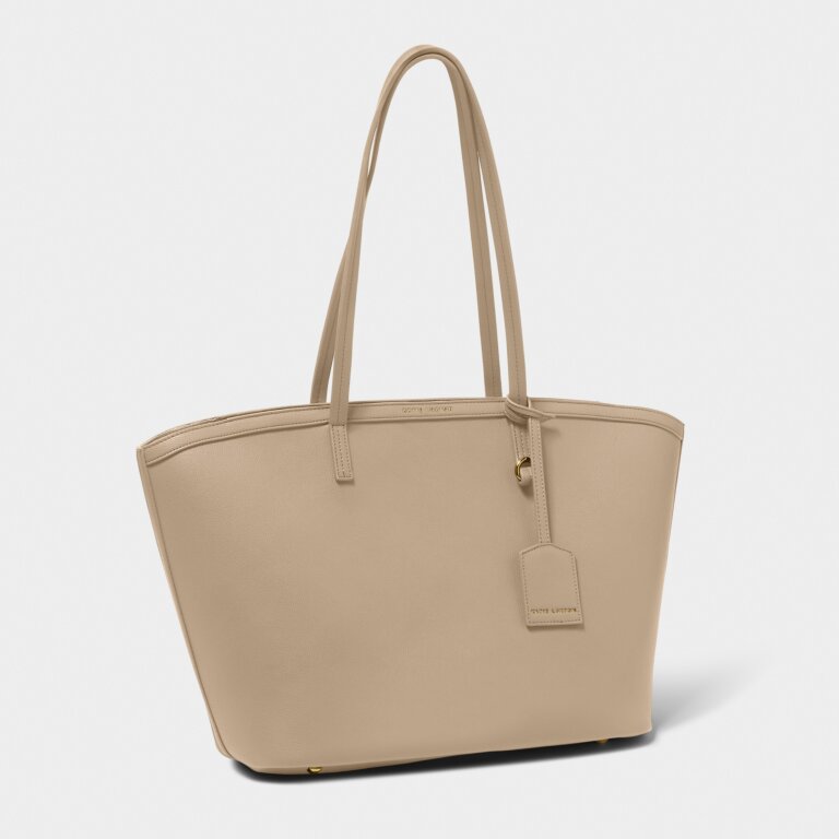 Katie Loxton Travel Tote Bag, Light Taupe