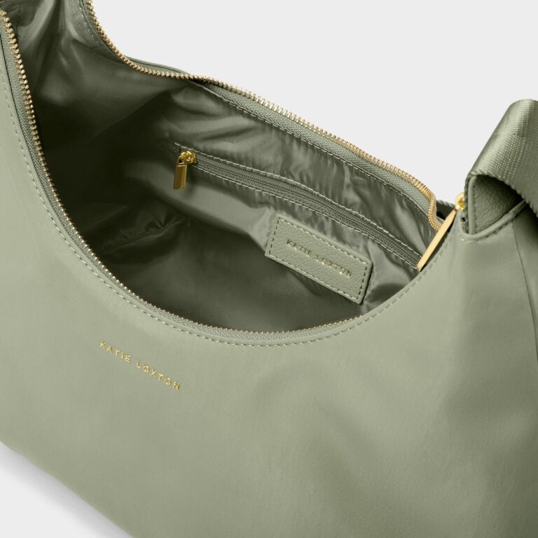 Katie Loxton Nylon-Luxe Sling Shoulder Bag, Matcha