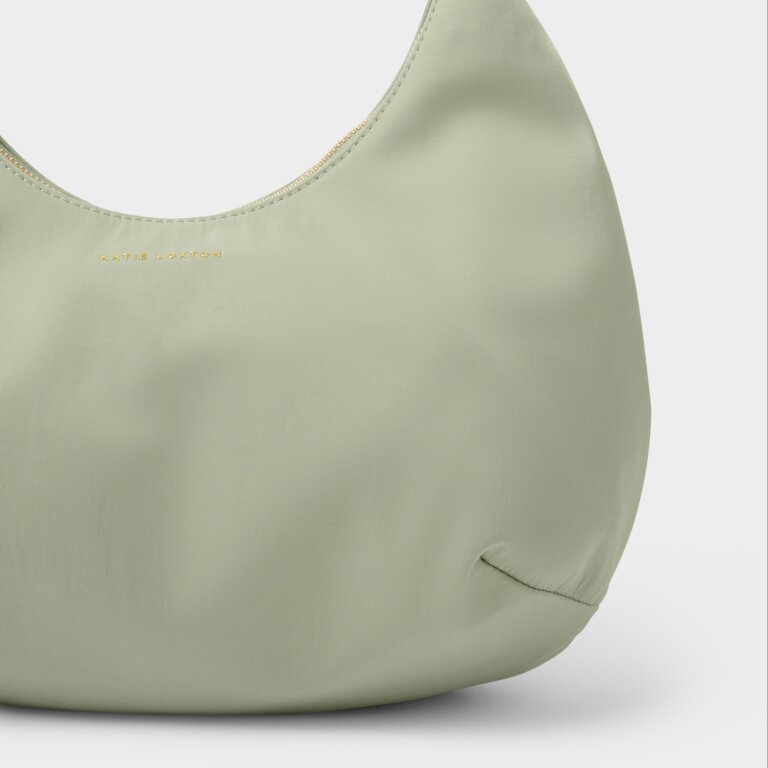 Katie Loxton Nylon-Luxe Sling Shoulder Bag, Matcha