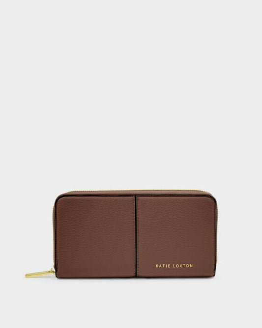 Katie Loxton Laila Wallet, Dark Chocolate