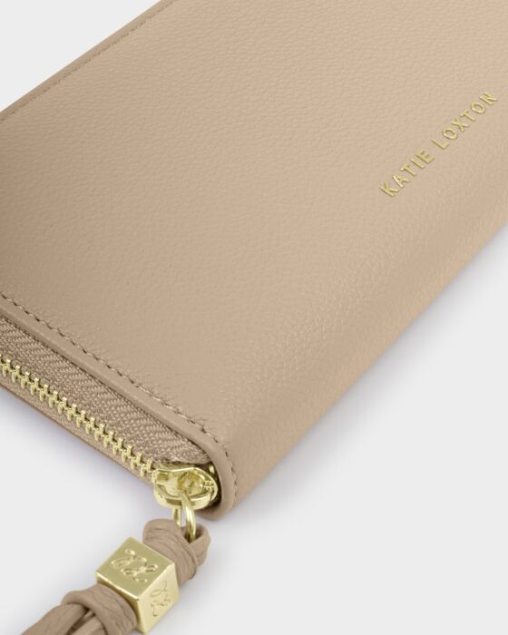 Katie Loxton Lottie Large Wallet, Light Taupe