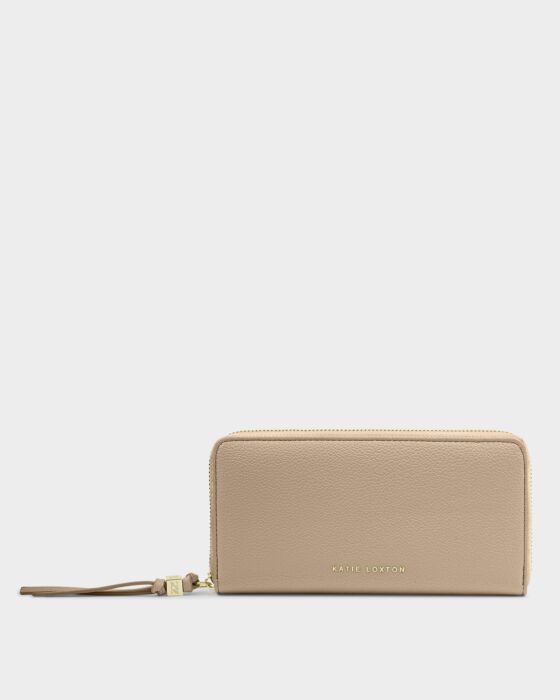 Katie Loxton Lottie Large Wallet, Light Taupe
