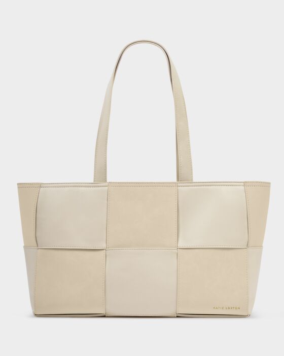 Katie Loxton Taya Hand Woven Suedette Tote Bag