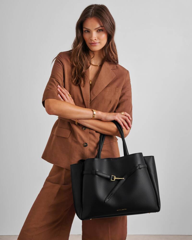 Katie Loxton Maddie Work Tote Bag, Black