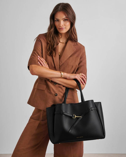 Katie Loxton Maddie Work Tote Bag, Black