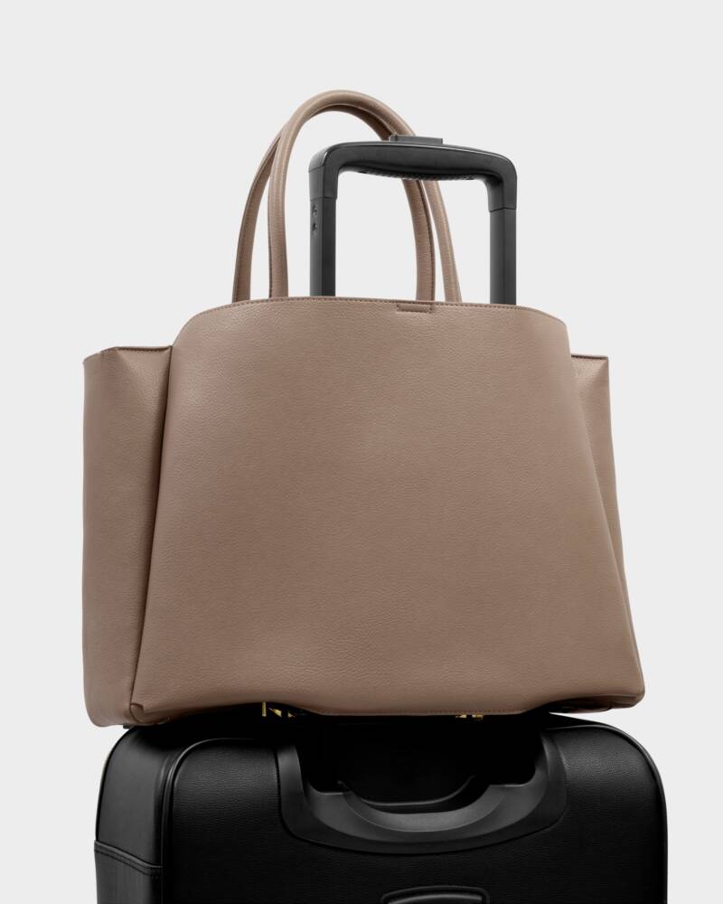 Katie Loxton Maddie Work Tote Bag, Mocha