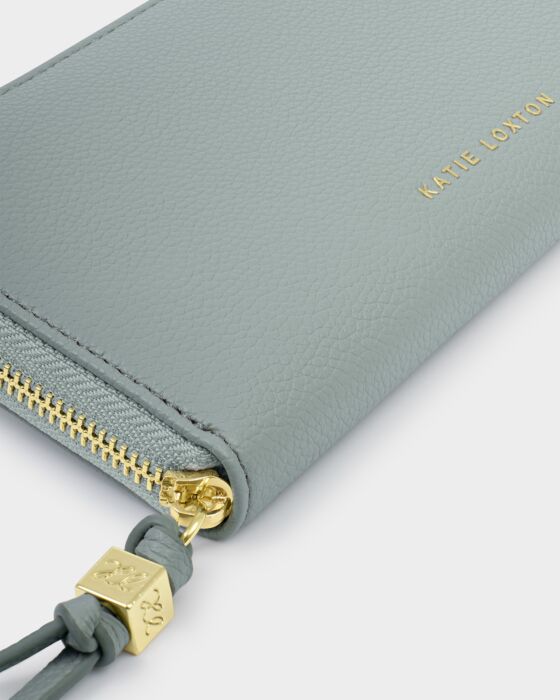 Katie Loxton Lottie Large Wallet, Duck Egg Blue