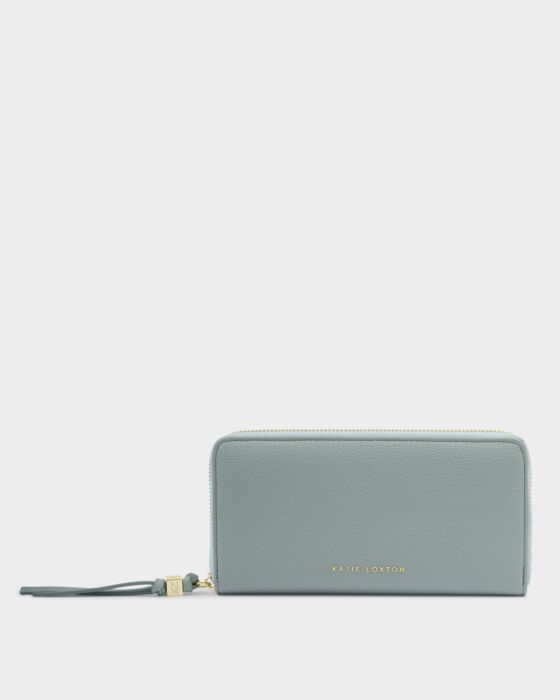 Katie Loxton Lottie Large Wallet, Duck Egg Blue