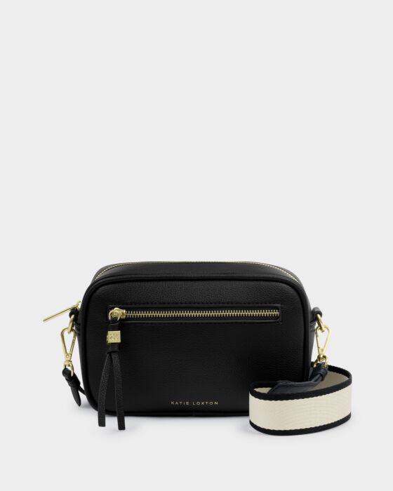 Katie Loxton Lottie Crossbody Bag, Black