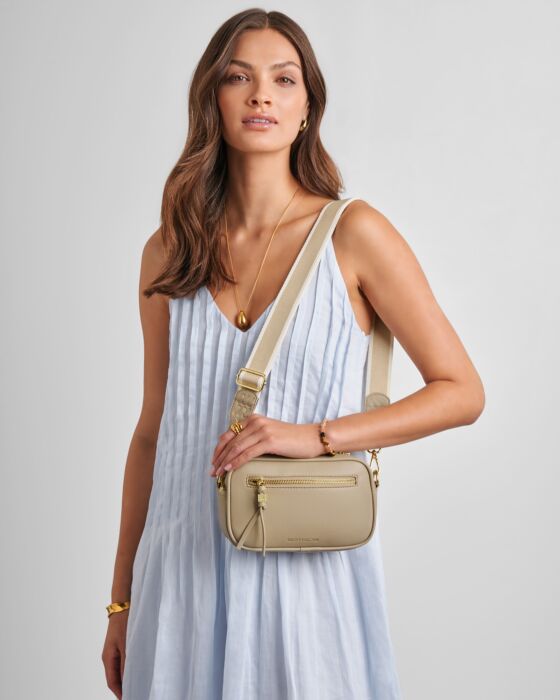 Katie Loxton Lottie Crossbody Bag, Light Taupe