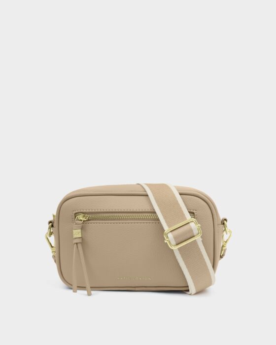 Katie Loxton Lottie Crossbody Bag, Light Taupe