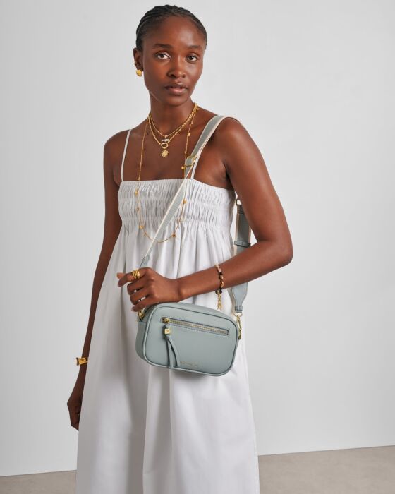 Katie Loxton Lottie Crossbody Bag, Duck Egg Blue