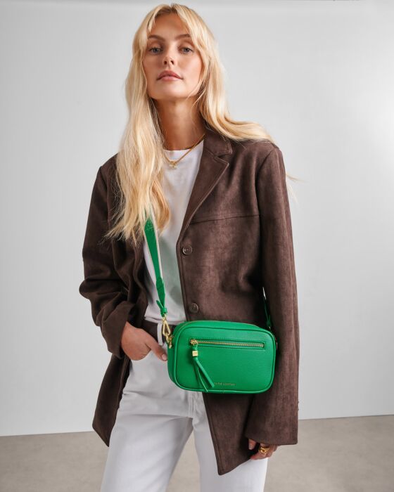 Katie Loxton Lottie Crossbody Bag, Bright Green