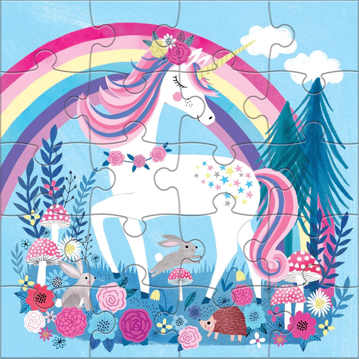 Mudpuppy Magical Unicorn Magnetic Puzzle