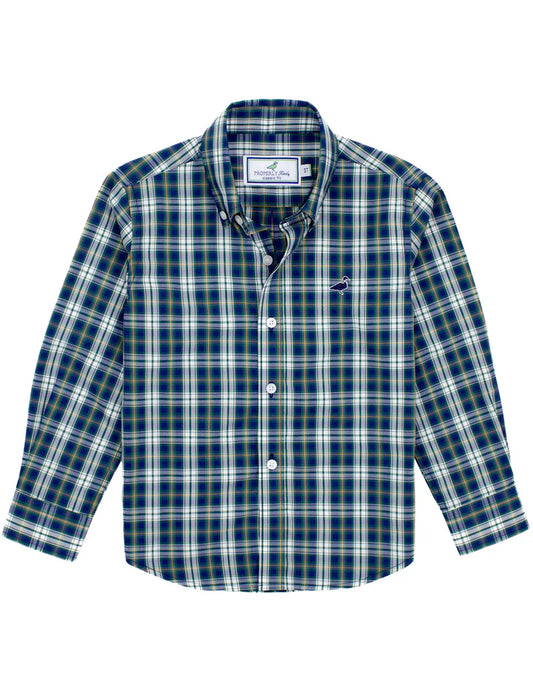 Properly Tied Boys Seasonal Sportshirt, Countryside