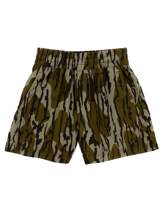 Properly Tied Boys Court Short Mossy Oak Original Bottomland
