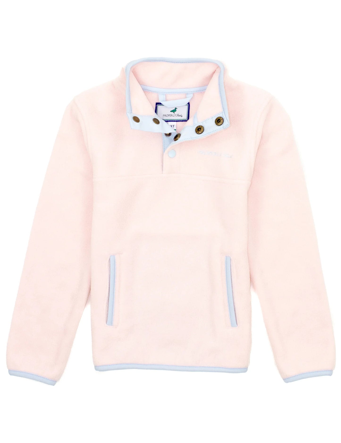 Properly Tied Girls Luna Pullover Rose Water