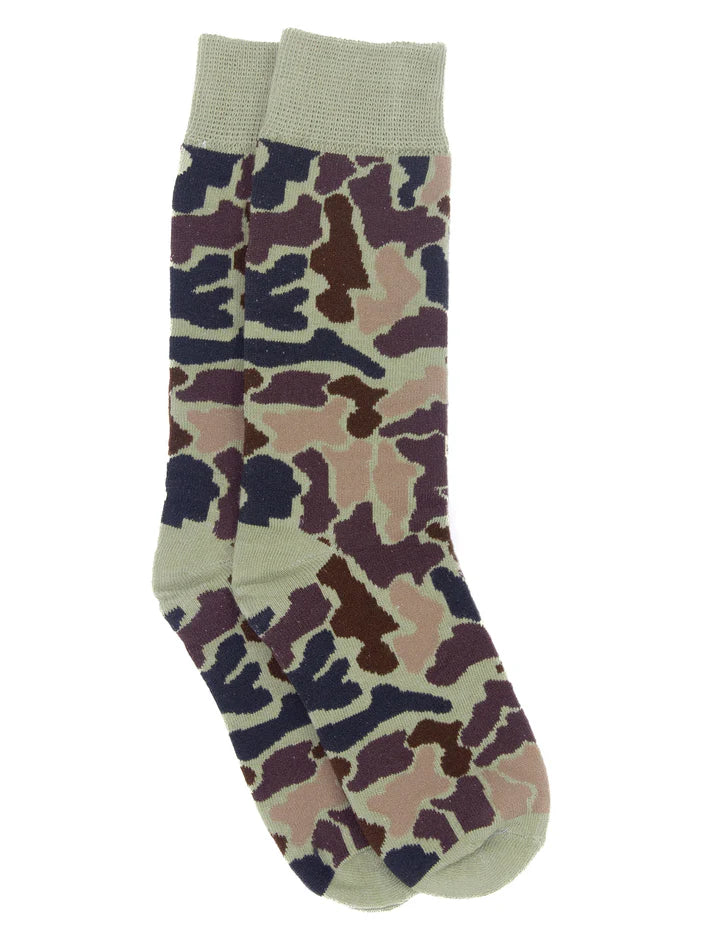 Properly Tied Boys Lucky Duck Sock Vintage Camo