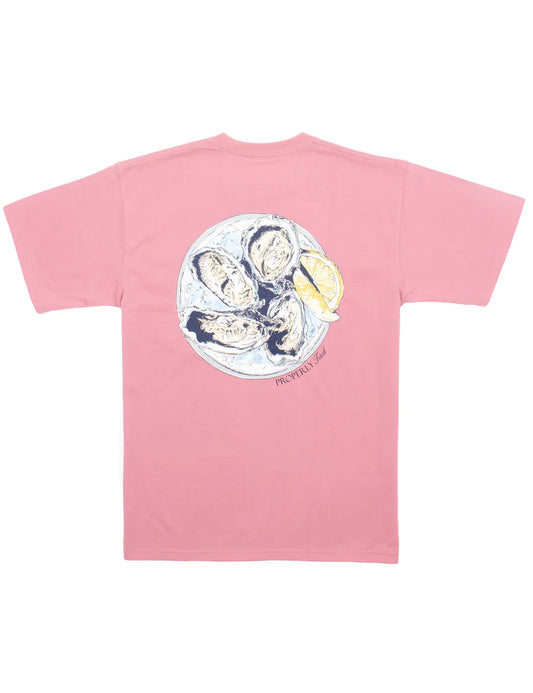 Properly Tied Boys Oyster Tray T-shirt, Salmon