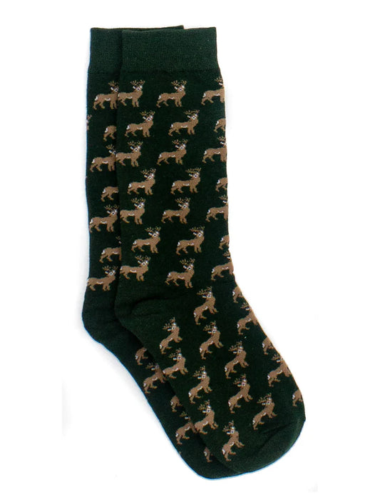 Properly Tied Boys Lucky Duck Sock Whitetail