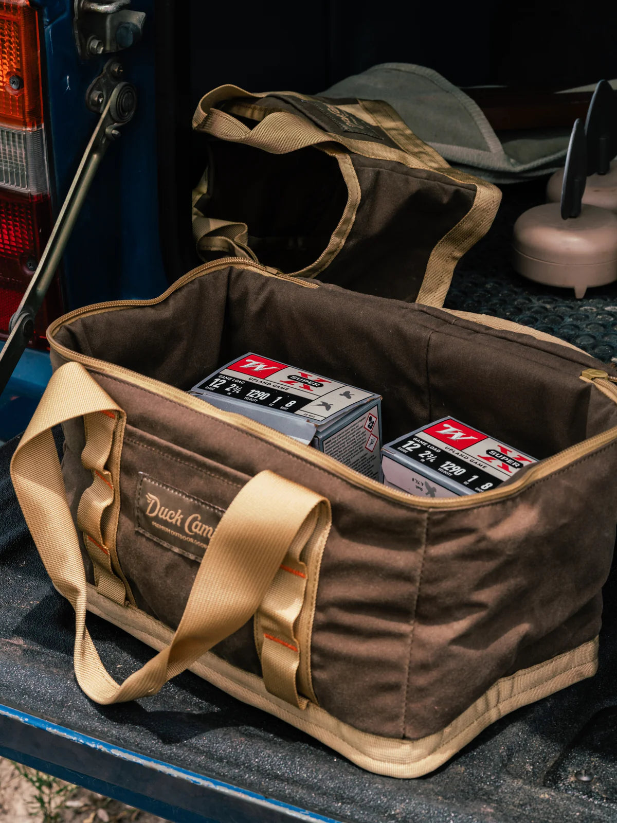 Duck Camp Large Canvas Ammo Tote