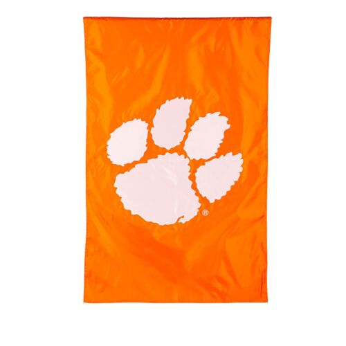 Clemson University Tigers Applique Garden Flag
